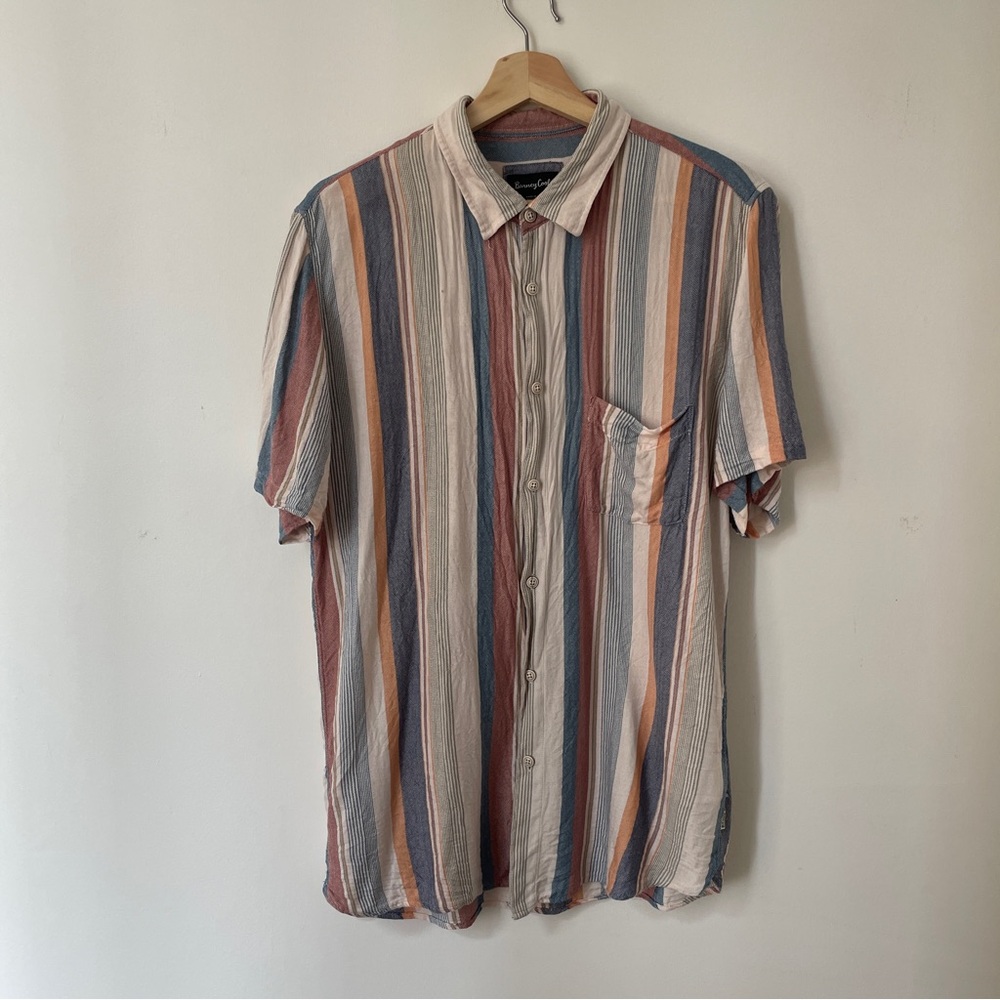 Barney Cools Striped Multicolor Men's Shirt